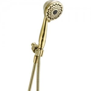 delta faucet polished brass mount handshower 59345 pb pk
