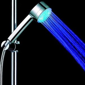 weiyuan blue elegant led light top spray shower b014smeyac