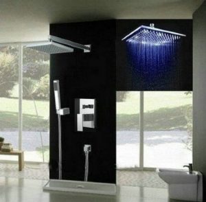 Detroit Bathware Ys-7597 Luxury 12-inch LED Showerhead