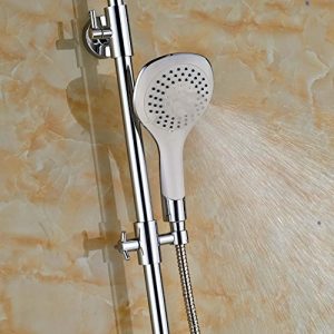 Senlesen 8 Inch LED Color Changing Hand Showerhead 22