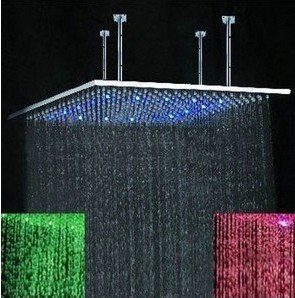 Detroit Bathware Ys-1736 20" LED Rainfall Showerhead