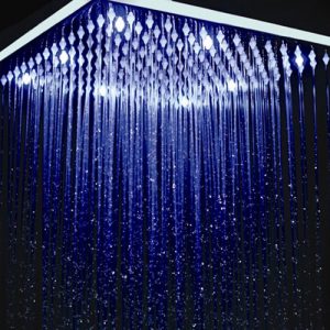 Jiayoujia 12 Inch LED Bathroom Square Showerhead 20282