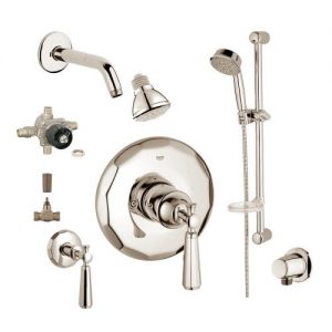 Grohe 2WVC-KEBN Custom Shower 2-Wall Volume Control System