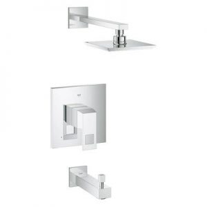 Grohe Eurocube Volume Control Tub and Shower Faucet 35027000