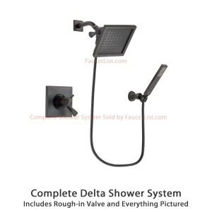 delta faucet 6 5 inch dryden thermostatic rain showerhead dsp3258v