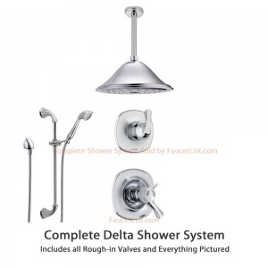 delta faucet addison chrome thermostatic showerhead ss17t9281