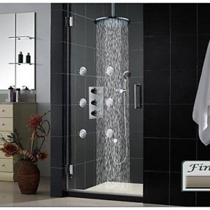 bathroom faucets 1158 8 inch thermostatic rainfall shower b0141xon0o