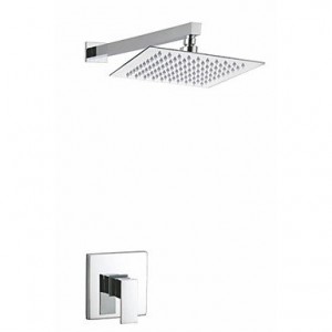 bathroom faucets chrome wall mount rain showerhead b0141vbk34