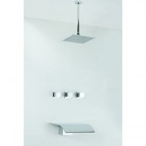 bathroom faucets chrome wall mount rain showerhead b0141vgvom