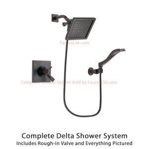 delta faucet 6 5 inch thermostatic wall mount shower dsp3222v