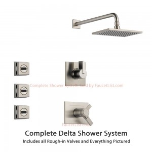 delta faucet vero chrome shower system ss17t5381ss