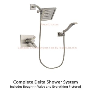 delta faucet vero thermostatic stainless showerhead dsp2078v