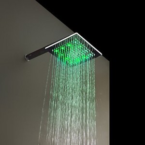 bathroom faucets 8 inch xiaoqiao led brass showerhead b01465m2f0