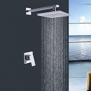 bathroom faucets shengbaier wall mount rain single handle b0141vek3g