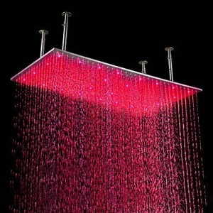 brother bathroom faucets led stainless showerhead b014lzkj7i