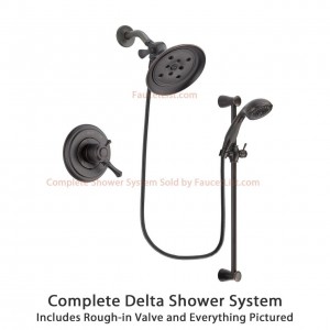 delta faucet cassidy venetian rain showerhead dsp2710v