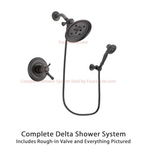 delta faucet cassidy wall mount hand showerhead dsp3050v