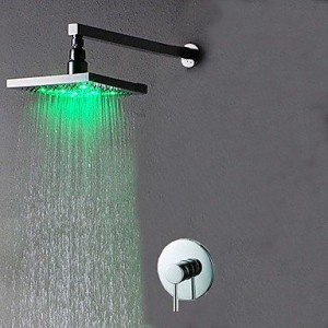 guoxian bathroom faucets 8 inch led color changing shower b013vx8p40