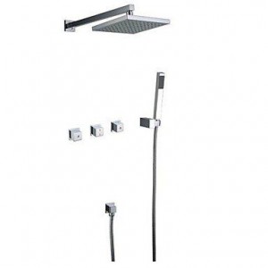 lty contemporary tub shower faucet with 8 inch shower head b014qzm4ki