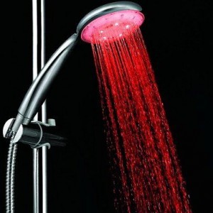 weiyuan bathroom faucets led 3 color showerhead b014smi9f8