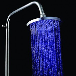 weiyuan bathroom faucets led chrome rain showerhead b014smdd18