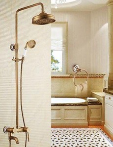 faucet shower 5464 8 inch antique brass tub shower b015f62qua