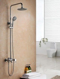 faucet shower 5464 single handle chrome rain shower b015f63b04