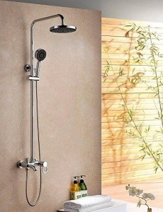 faucet shower 5464 single handle chrome rain shower b015f68it8