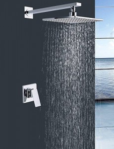 faucet shower 5464 single handle wall mount rain shower b015f622oa
