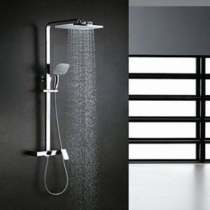 guoxian bathroom faucets chrome waterfall shower b013vx4irs