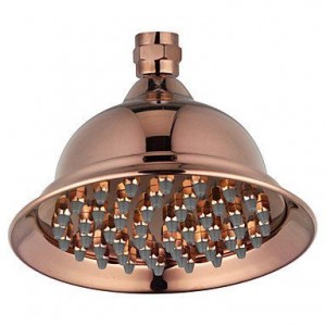 lei liping 6 inch rose gold classic style showerhead b015fgvkb6