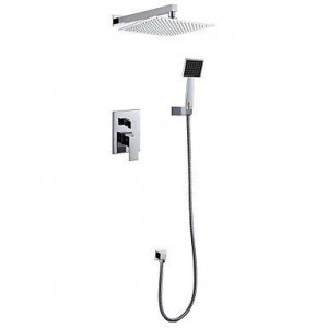 luci 12 inch contemporary wall mounted showerhead b015h8w444