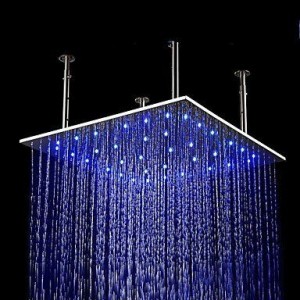 luci 20 inch stainless steel led showerhead b015h8d9iy