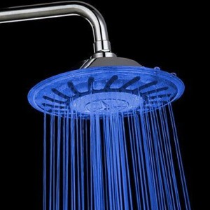 luci 8 inch contemporary a grade abs led showerhead b015h2x9ik
