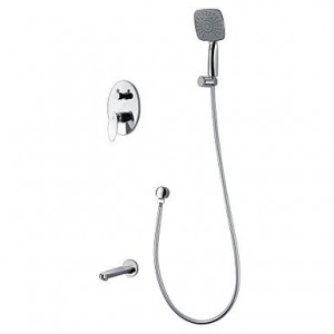 luci bathtub faucet contemporary rain shower brass chrome b015h8jfj6