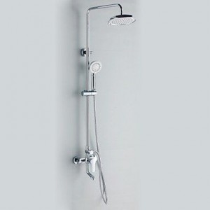 luci contemporary chrome hand showerhead b015h92t3e