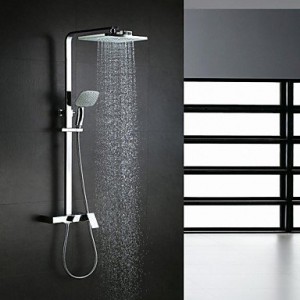 luci contemporary waterfall chrome brass shower faucet b015h8nluk