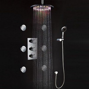 luci led wall mount thermostatic shower b015h8bgu2