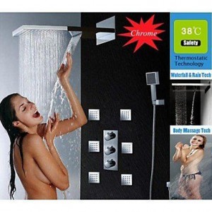 luci raindance chrome massage spray showerhead b015h8qd32
