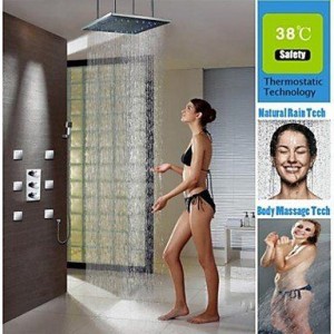 wckdjb 24 inch thermostatic led showerhead b015dmlhw4