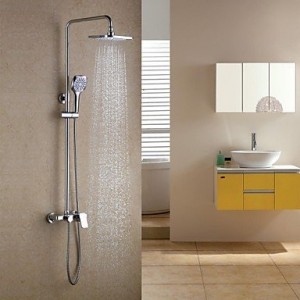 wckggd contemporary tub shower faucet with 8 inch shower b015dmdbim