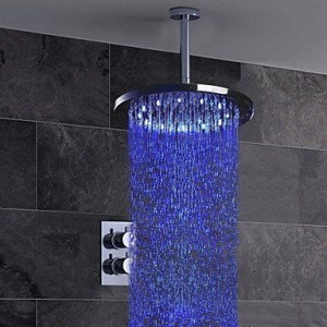 xzl 10 inch chrome waterfall shower b015h7xhv4