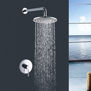 xzl shengbaier wall mount rain single handle shower faucet b015h7v1fi