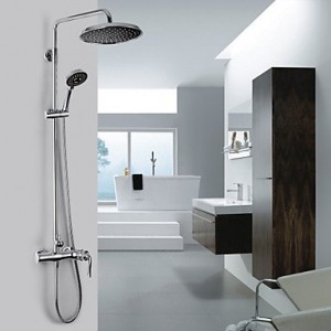 xzl shower faucet contemporary a grade abs chrome finish b015h82wci