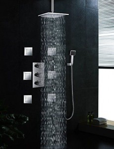 faucet shower 5464 triple handle 8 inch thermostatic showerhead b015f62tkc