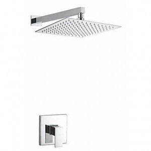 luci 10 inch brass chrome stainless shower b015h8szco