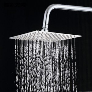 luci 12 inch 304 stainless steel square rainfall b015h2x2q4