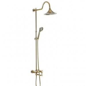 luci antique rain shower sidespray handshower included brass ti pvd b015h8nx0s