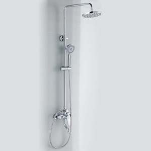 xzl contemporary style chrome finish with diameter 20cm shower b015h813uu