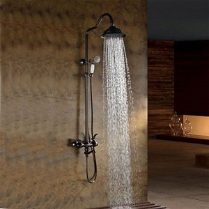 xzl oil rubbed bronze wall mounted showerhead b015h85pc2